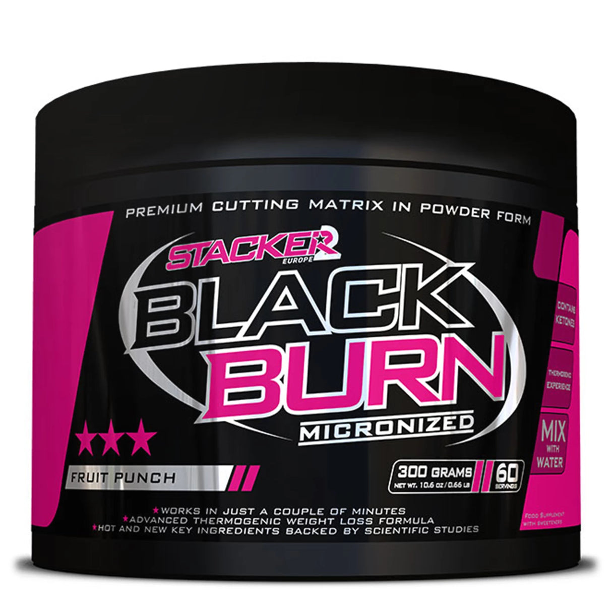 BLACK BURN MICRONIZED - 300G