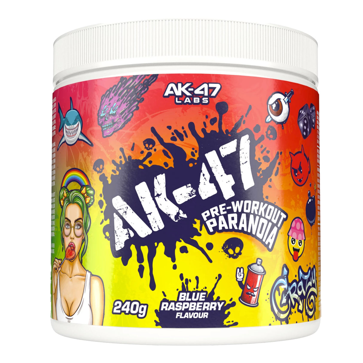 AK-47 PRE-WORKOUT - 240G AK47 Labs