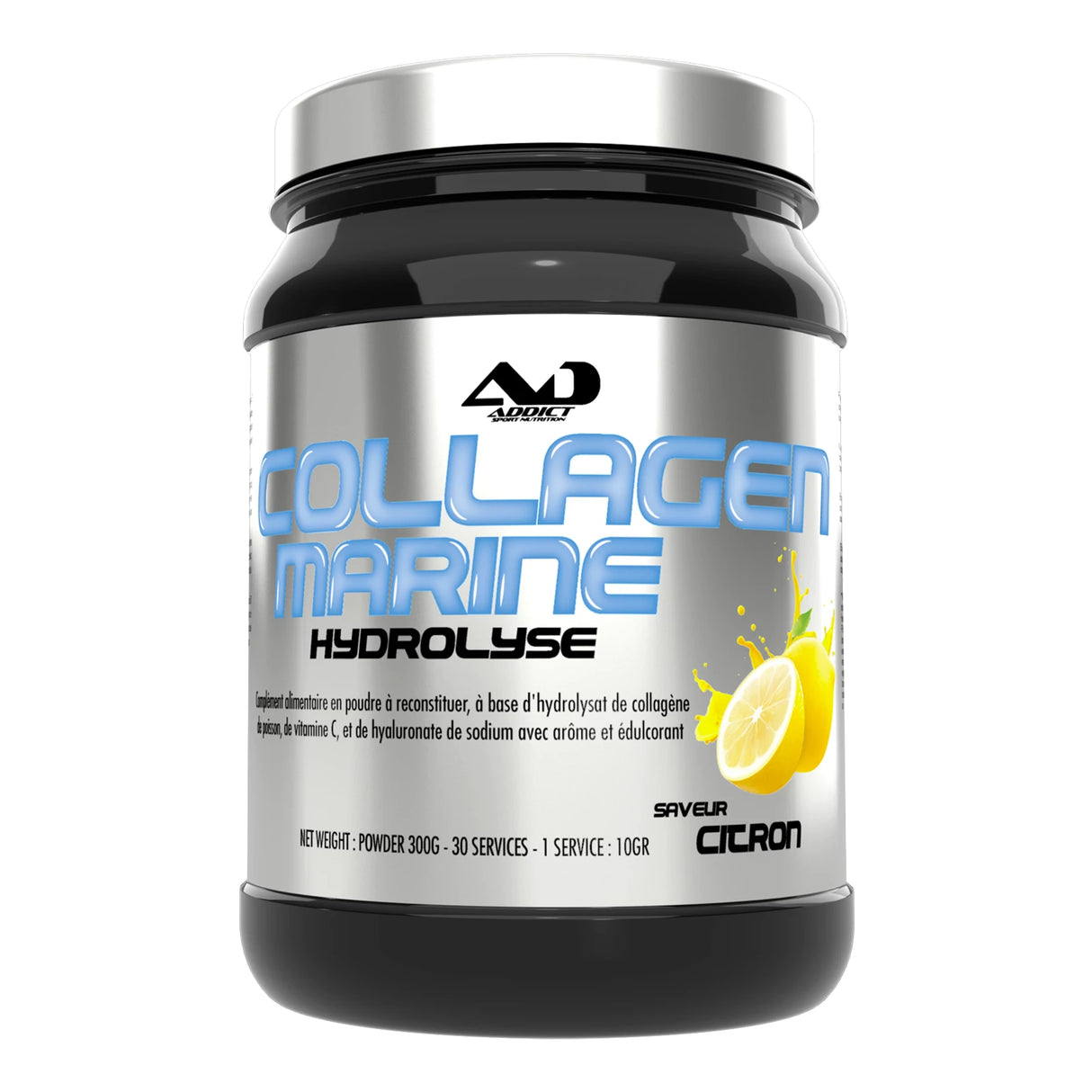 Collagène Marin Hydrolysé - 300g Addict Sport Nutrition