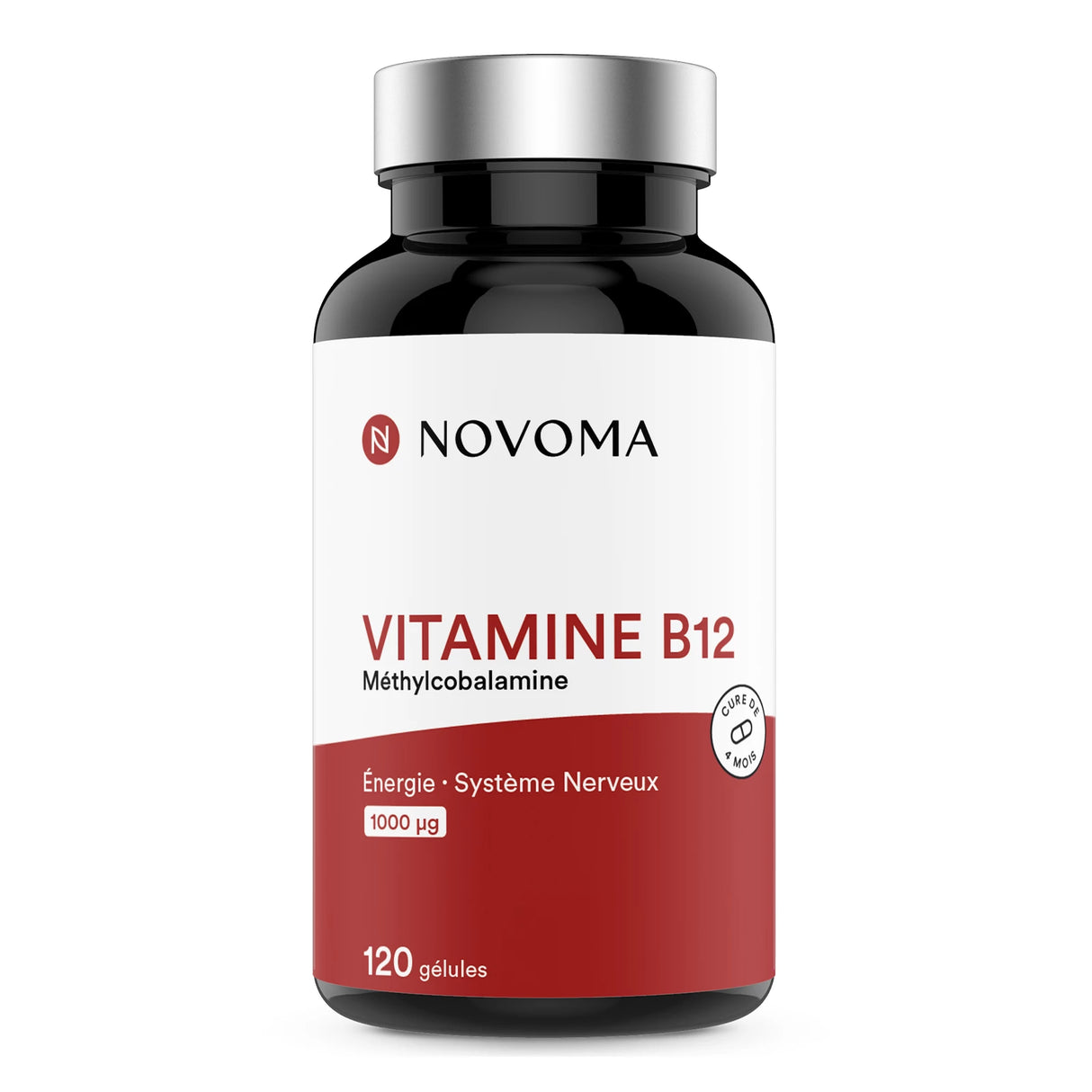 VITAMINE B12 NATURELLE - 120 CAPSULE Novoma