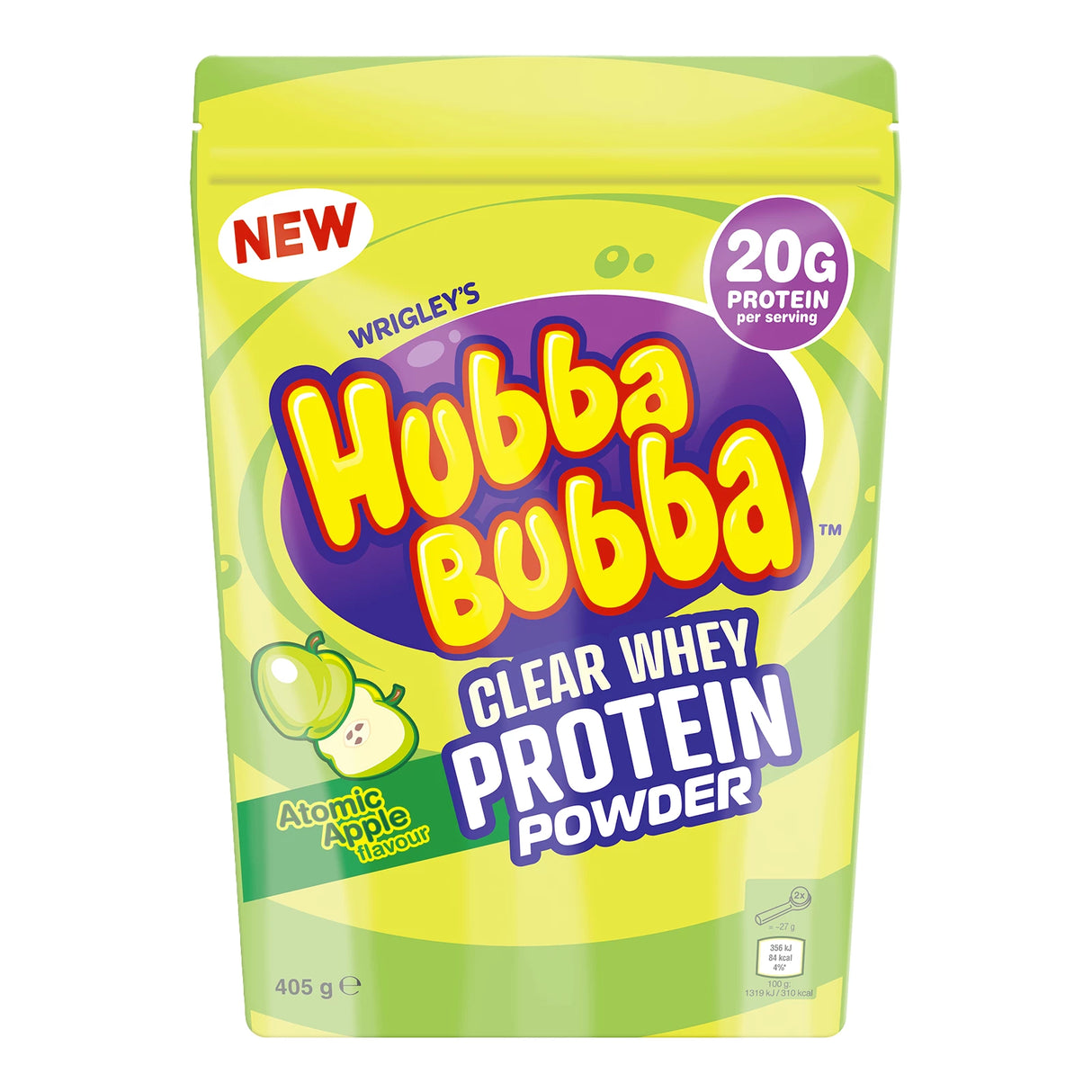 Hubba Bubba Clear Whey - 405g Mars