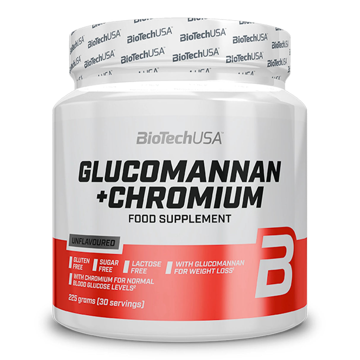 GLUCOMANNAN + CHROMIUM - 225G BioTech USA